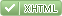 Nuestro sitio valida XHTML 1.0 Transitional